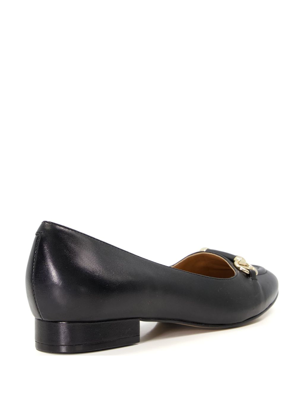 Leather Buckle Flat Pumps image 2