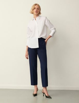 Finery London Womens Cotton Rich Collared Shirt - 18 - White, White