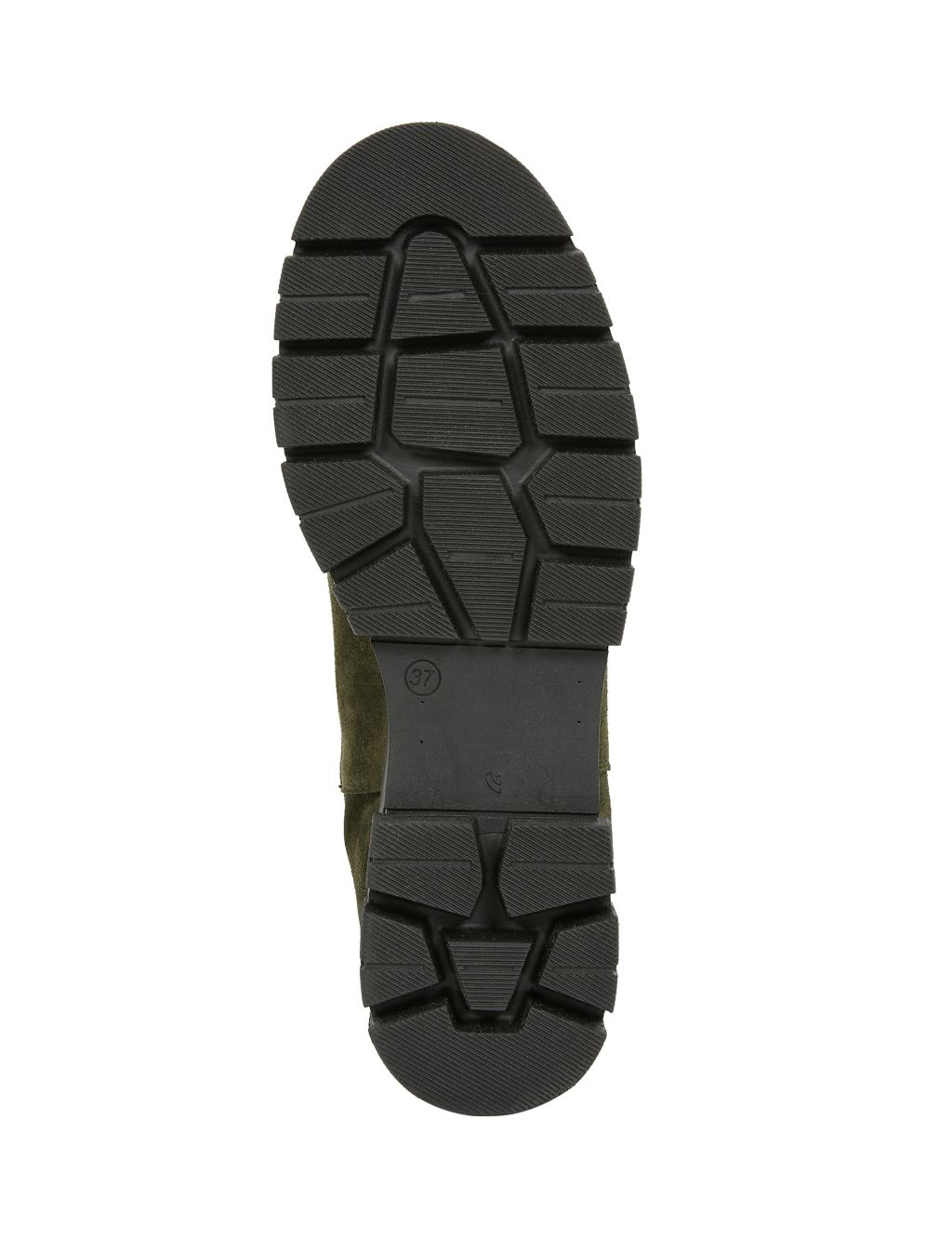 Suede Chelsea Chunky Block Heel Boots image 7