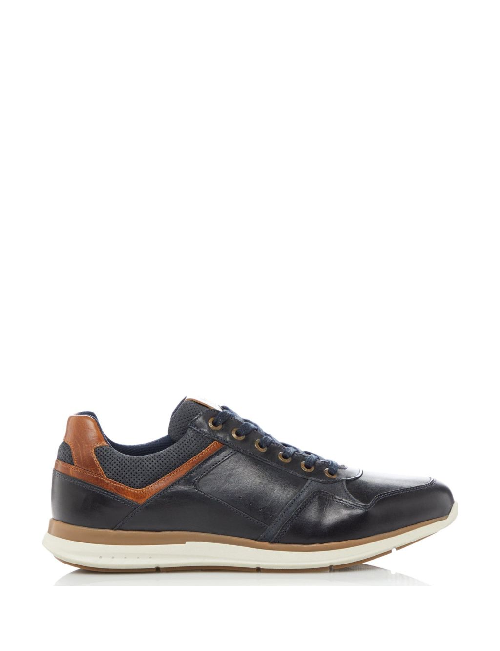 Leather Lace-Up Trainers image 1