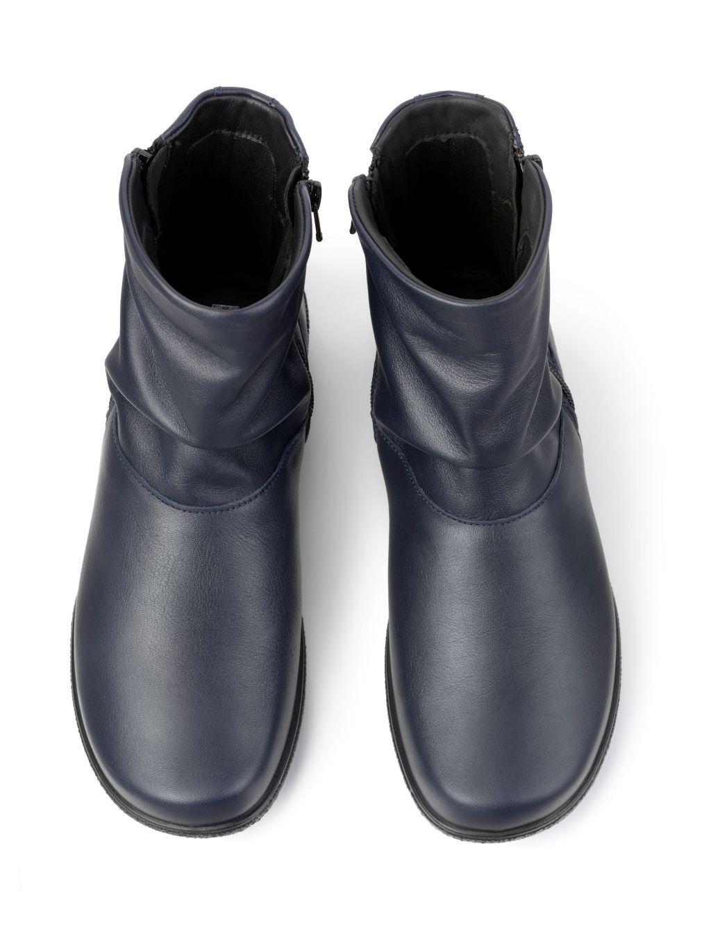 Whisper Extra Wide Fit Leather Ankle Boots image 3