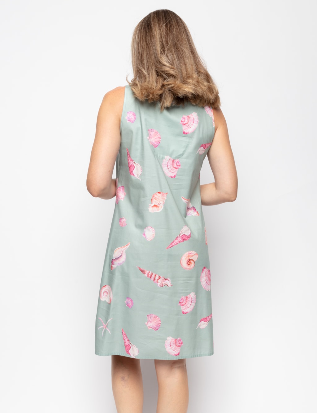 Cotton Rich Shell Print Short Chemise image 3