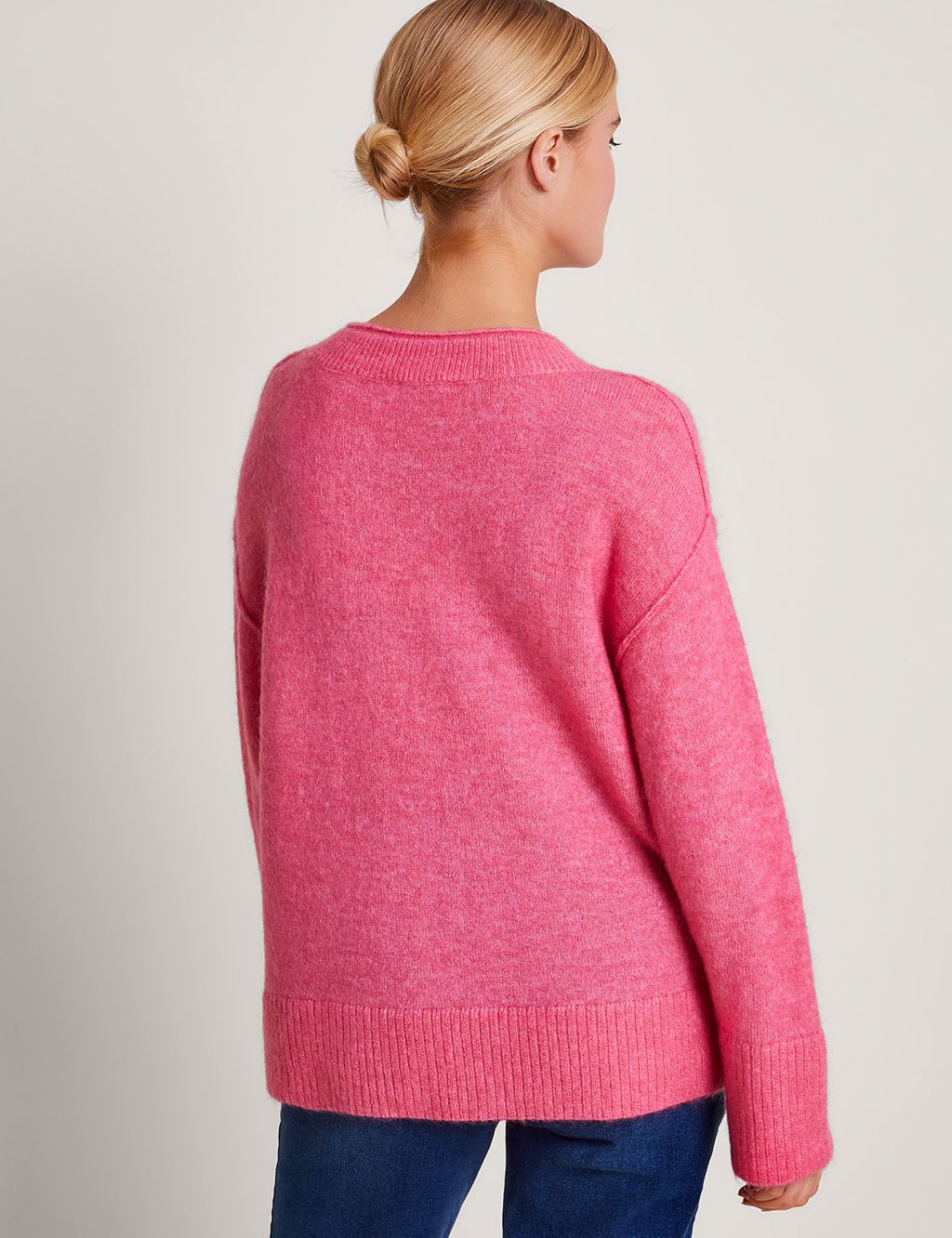 Crew Neck Jumper with Wool image 4