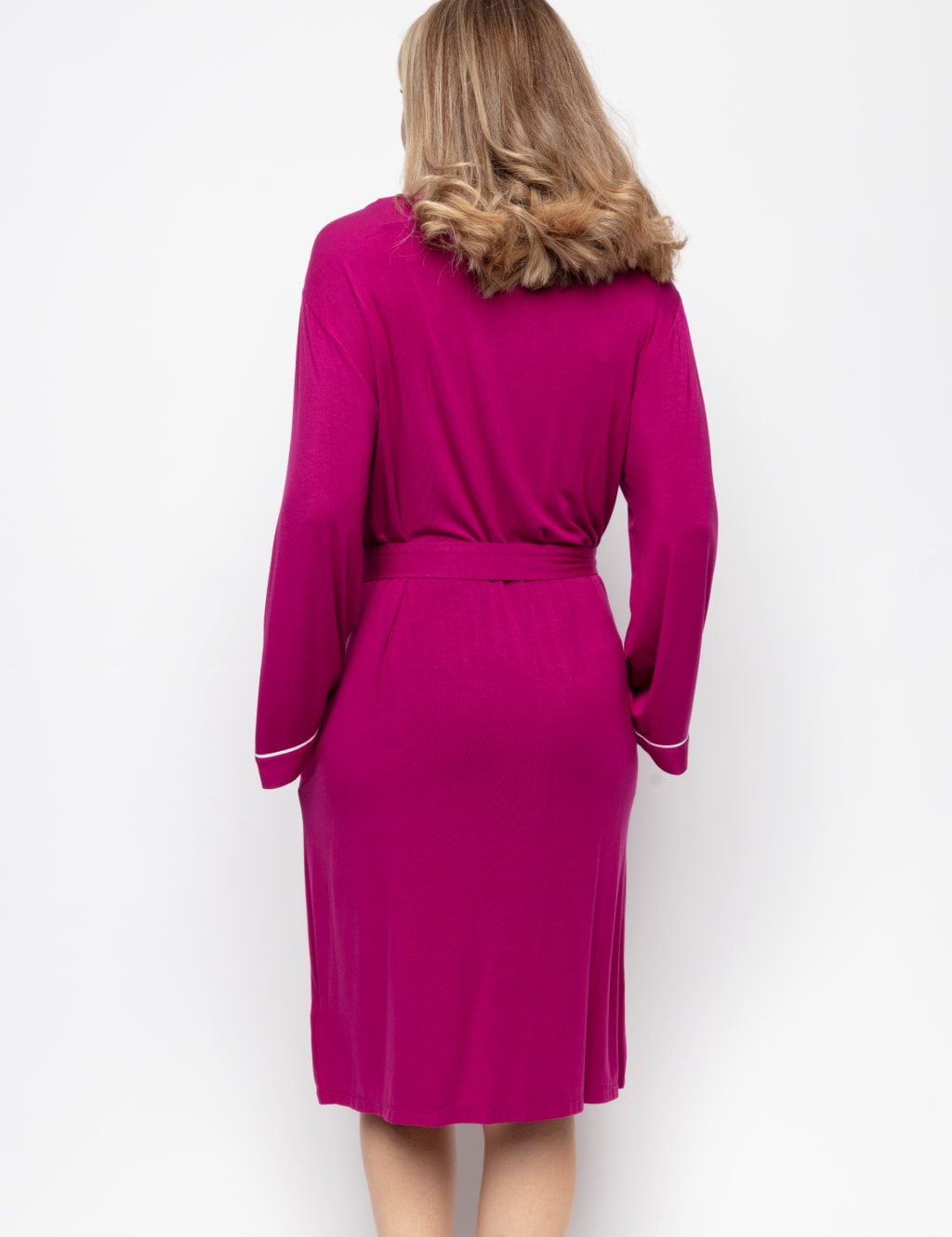 Modal Rich Short Dressing Gown image 3