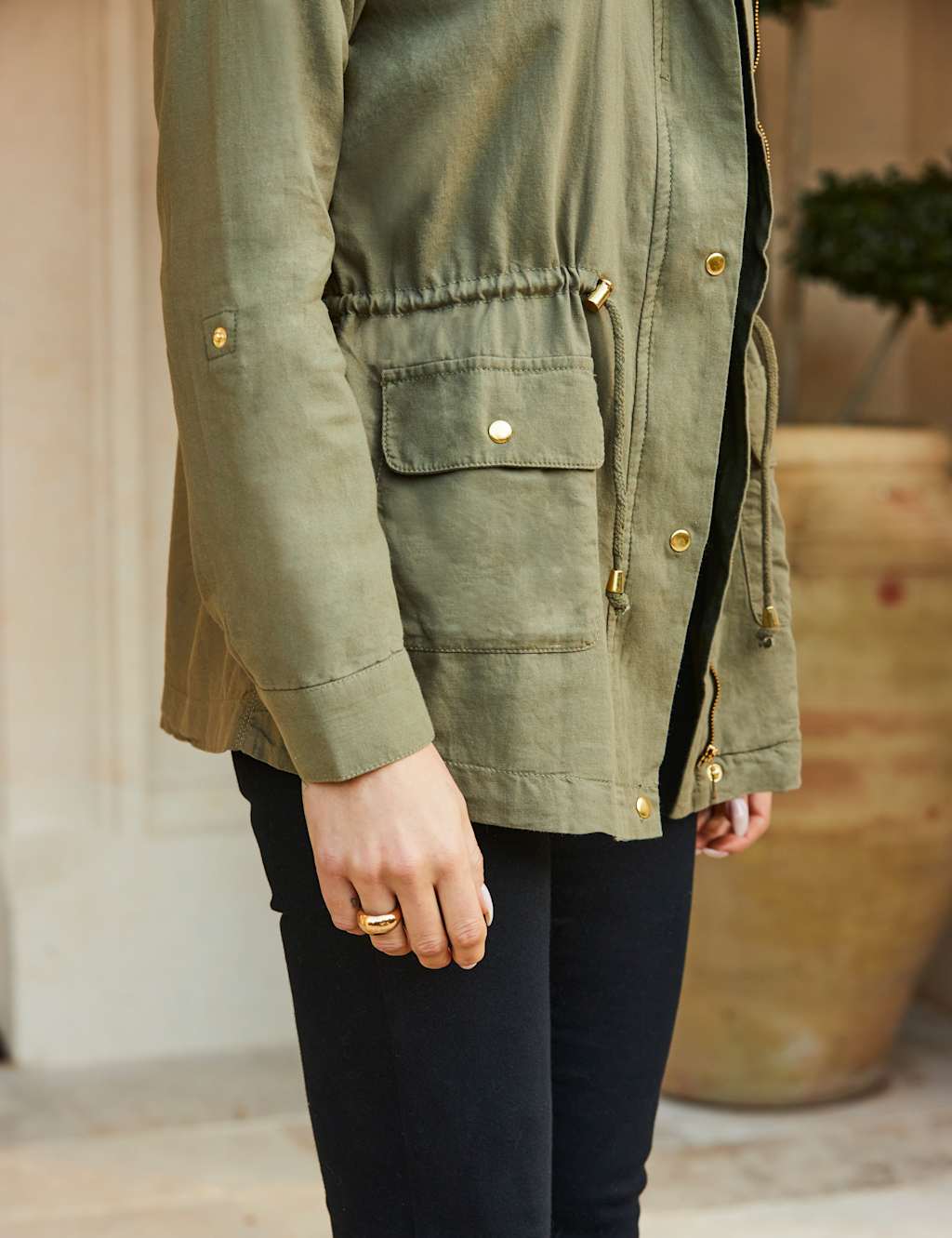 Pure Cotton Utility Jacket image 5
