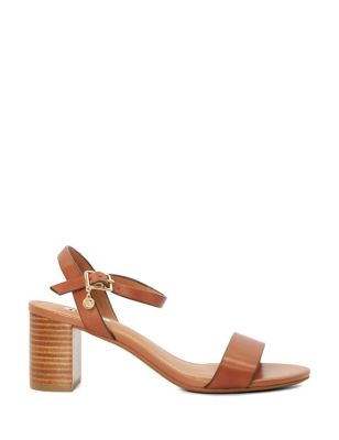 Leather Buckle Ankle Strap Sandals | Dune London | M&S