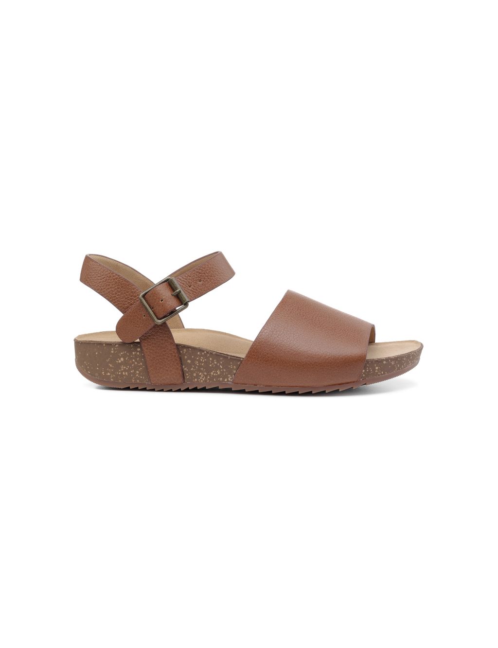 Conwy Leather Ankle Strap Wedge Sandals image 1