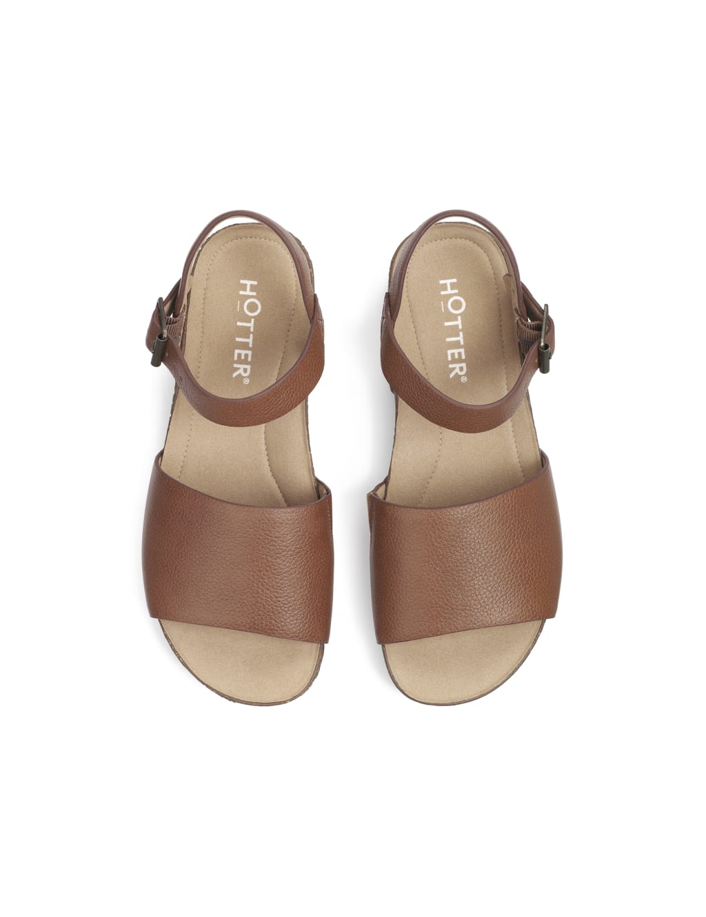 Conwy Leather Ankle Strap Wedge Sandals image 3