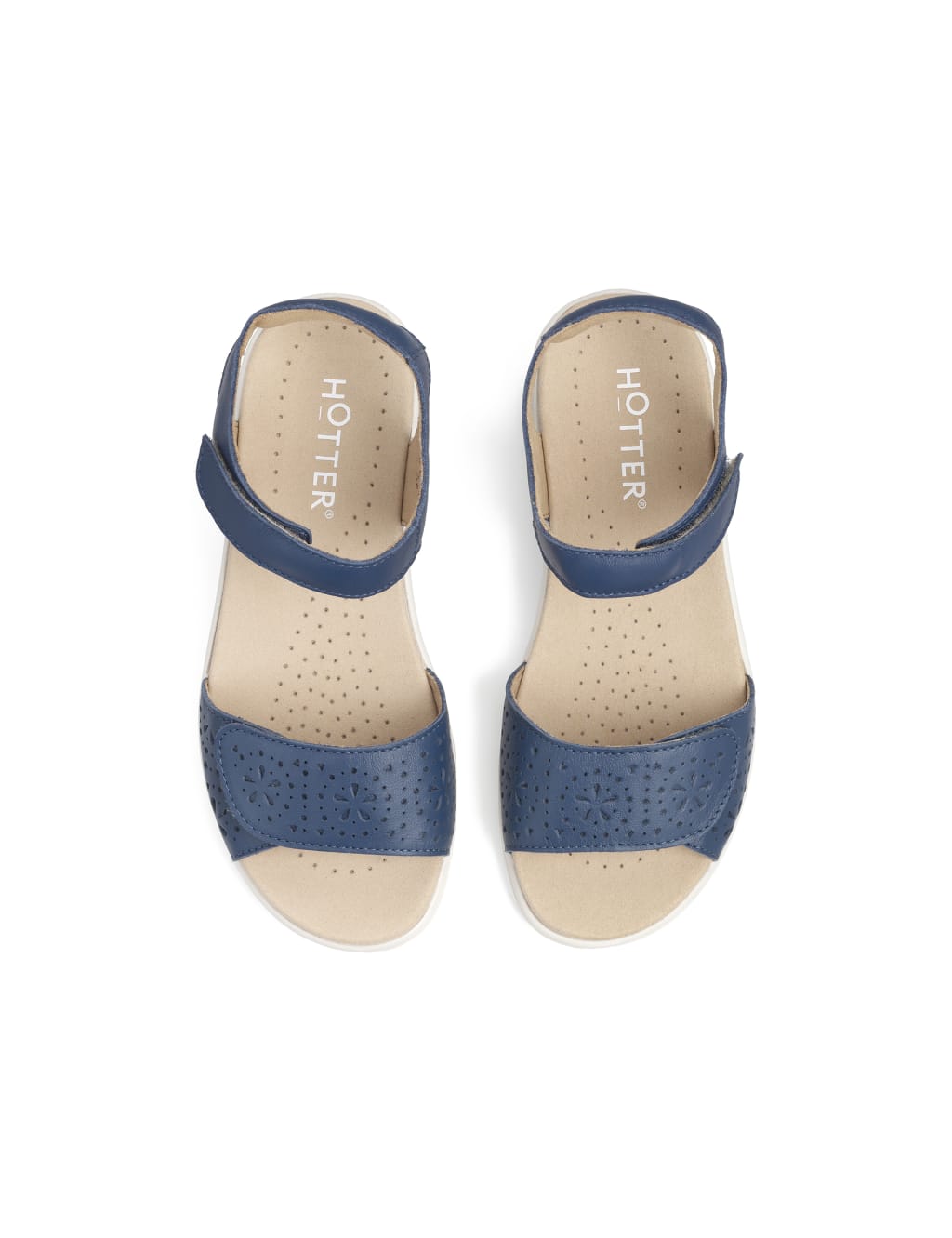 Leah Leather Ankle Strap Flatform Sandals image 4