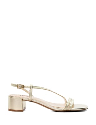 M&s cheap gold sandals