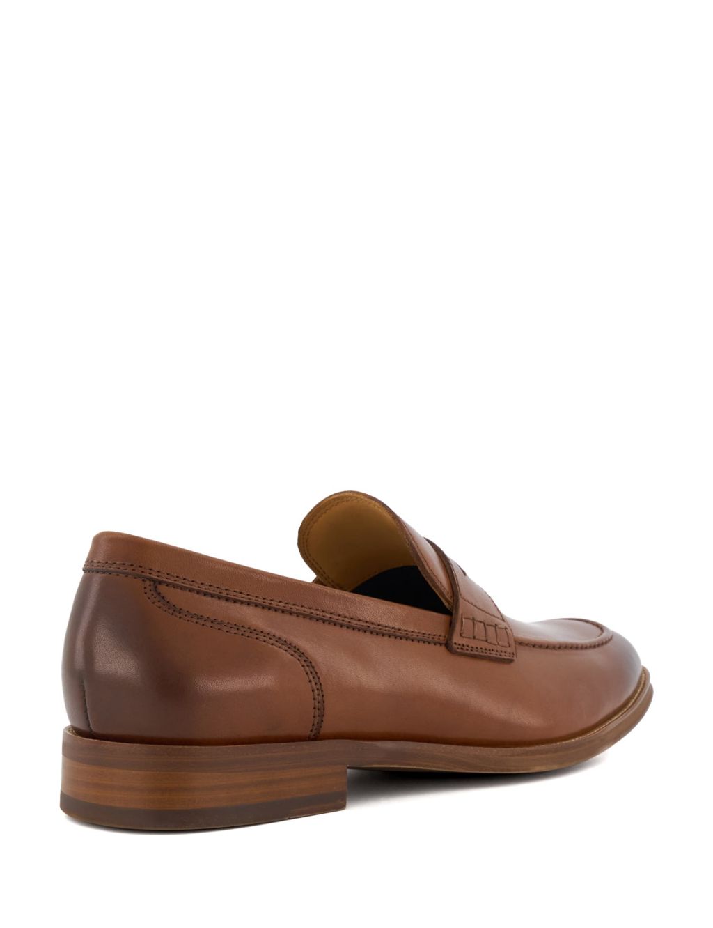 Leather Slip On Loafers image 3