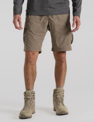 Craghoppers Mens Cargo Shorts - 30 - Beige, Beige