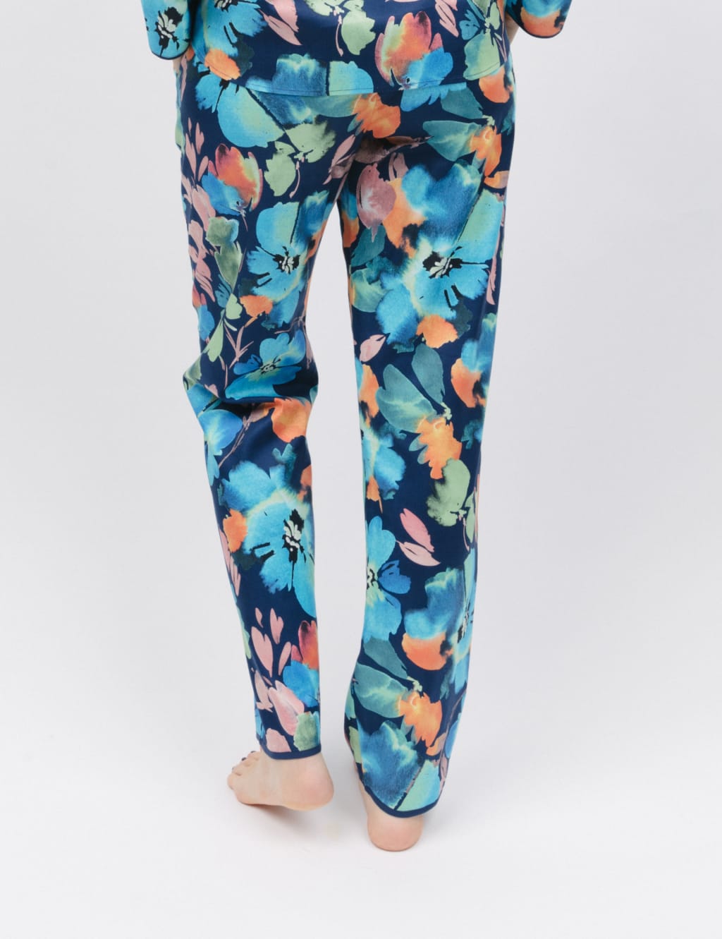 Cotton Modal Floral Pyjama Bottoms image 4