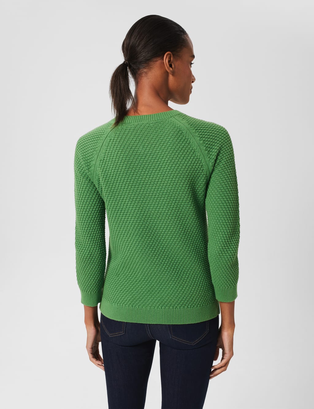 Pure Cotton Crew Neck Jumper image 3