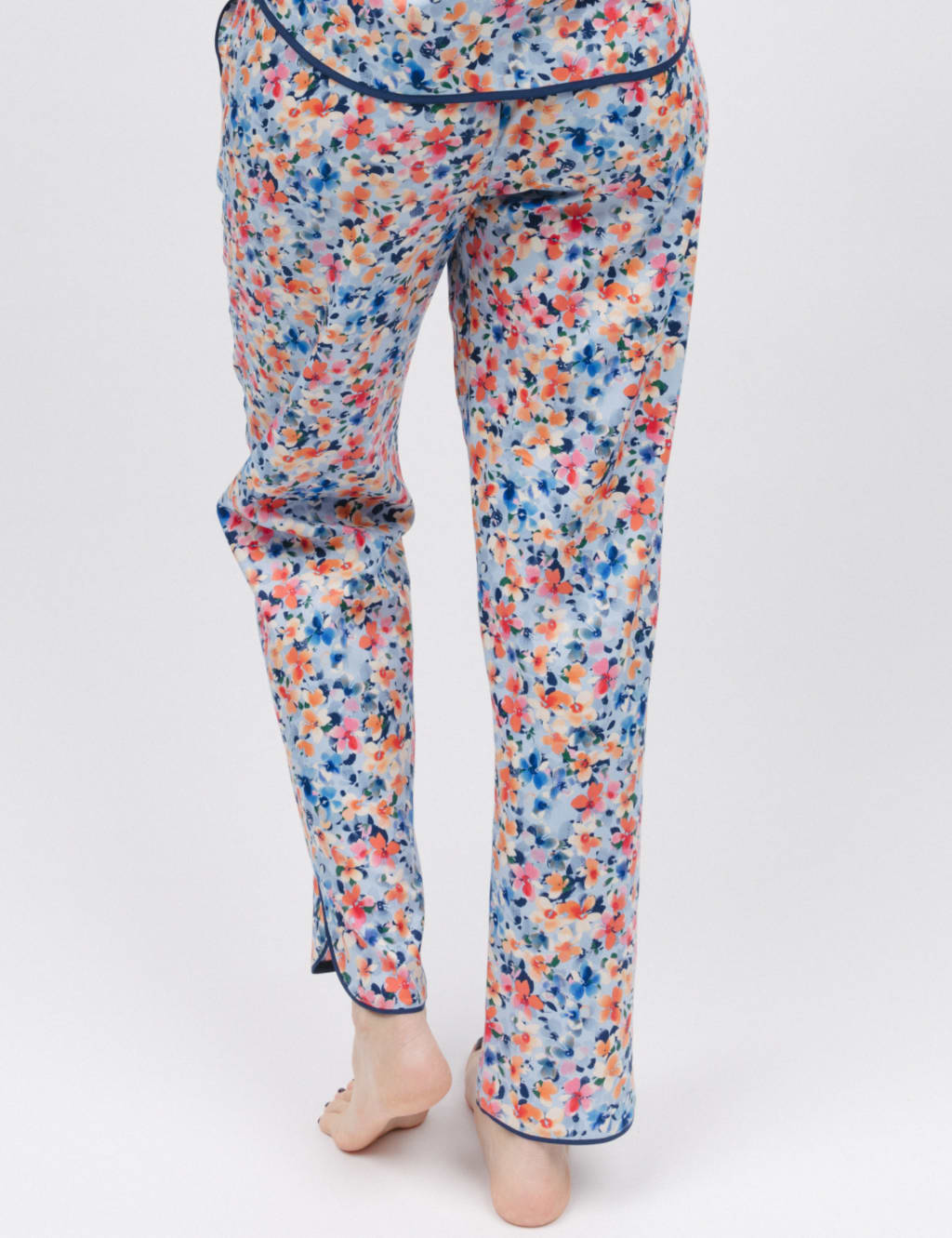 Cotton Modal Ditsy Floral Pyjama Bottoms image 3