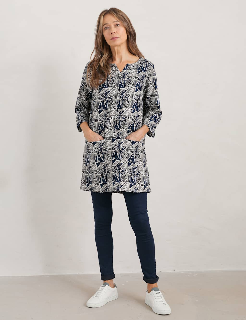 Cotton Blend Printed Tunic image 1