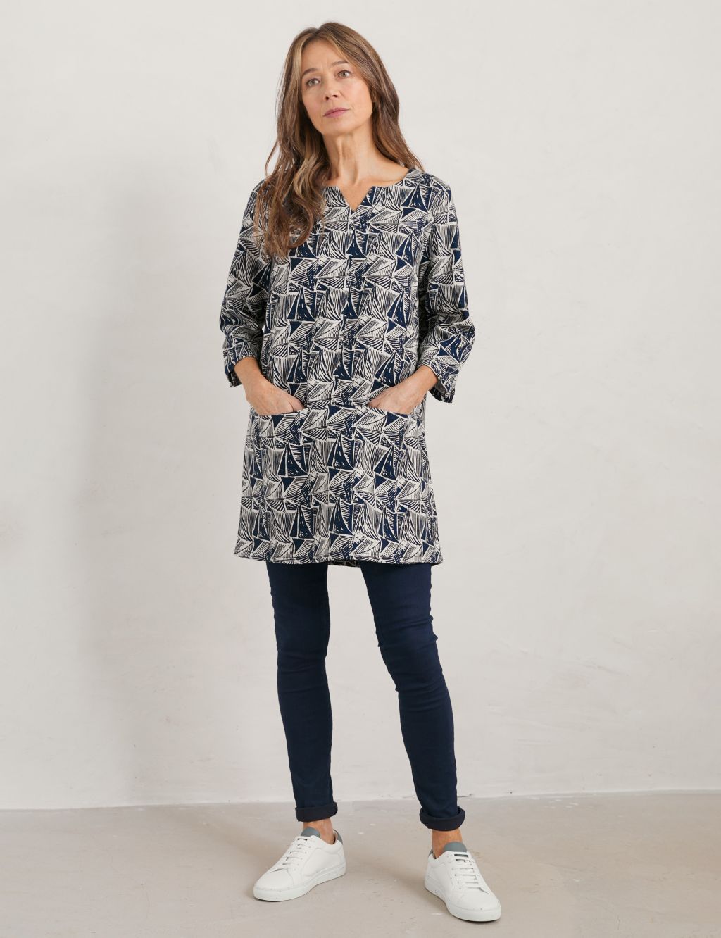 Cotton Blend Printed Tunic image 1