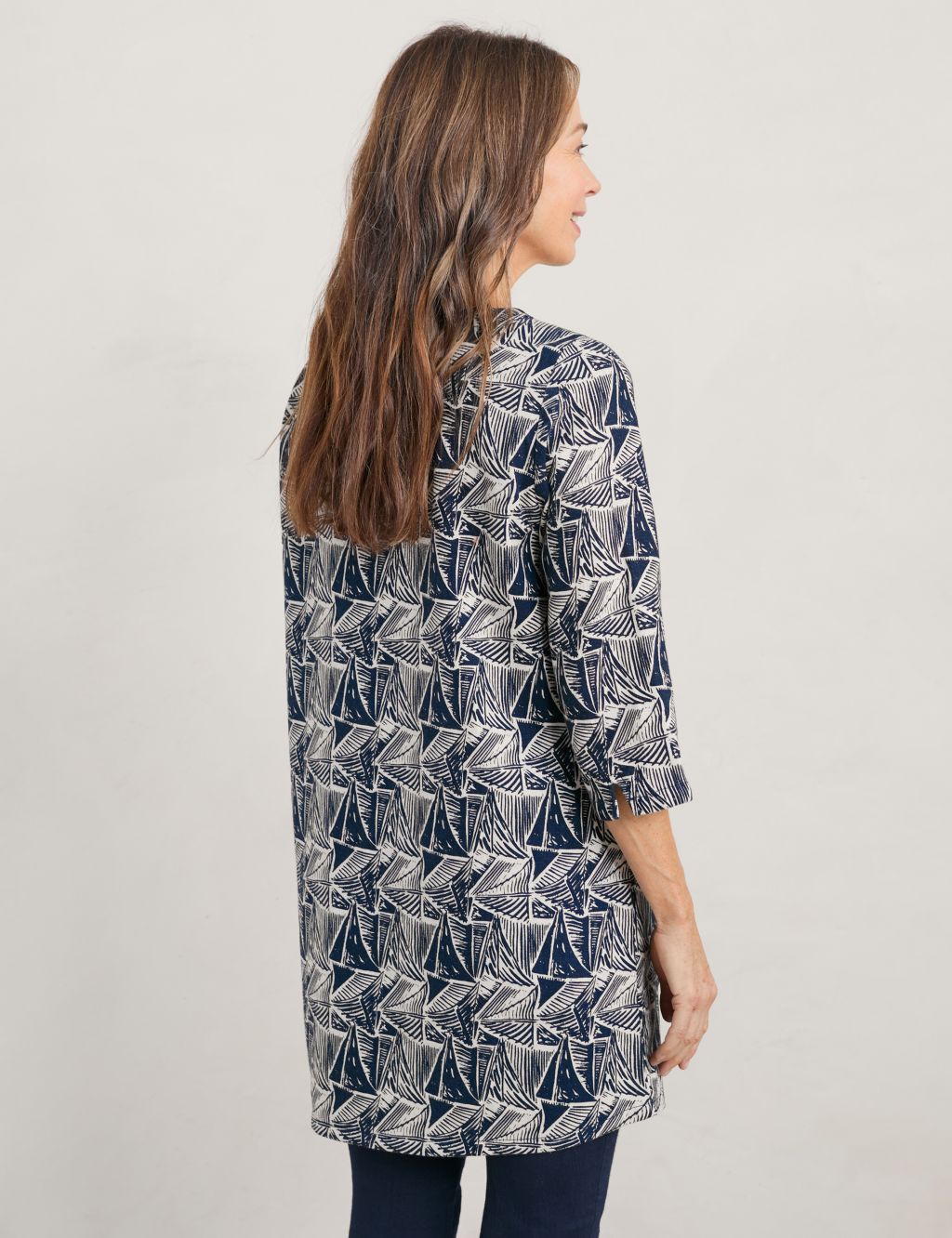 Cotton Blend Printed Tunic image 3