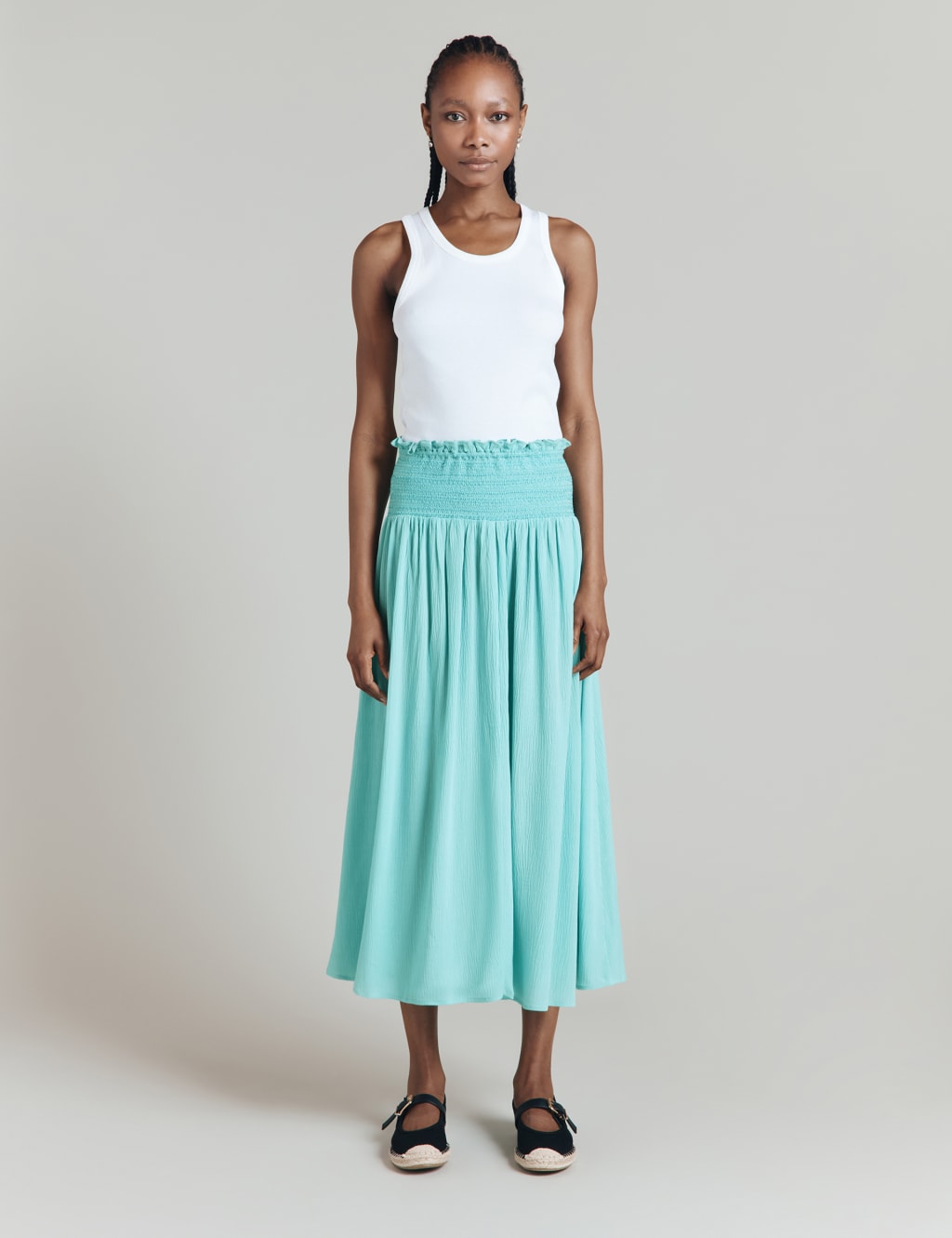 Green beach skirt sale