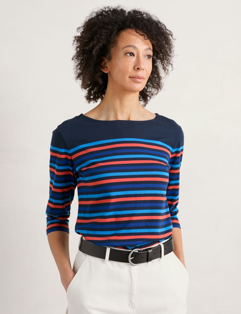 Organic Cotton Striped T-Shirt image 2