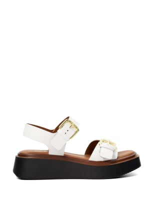 M&s 2025 white sandals