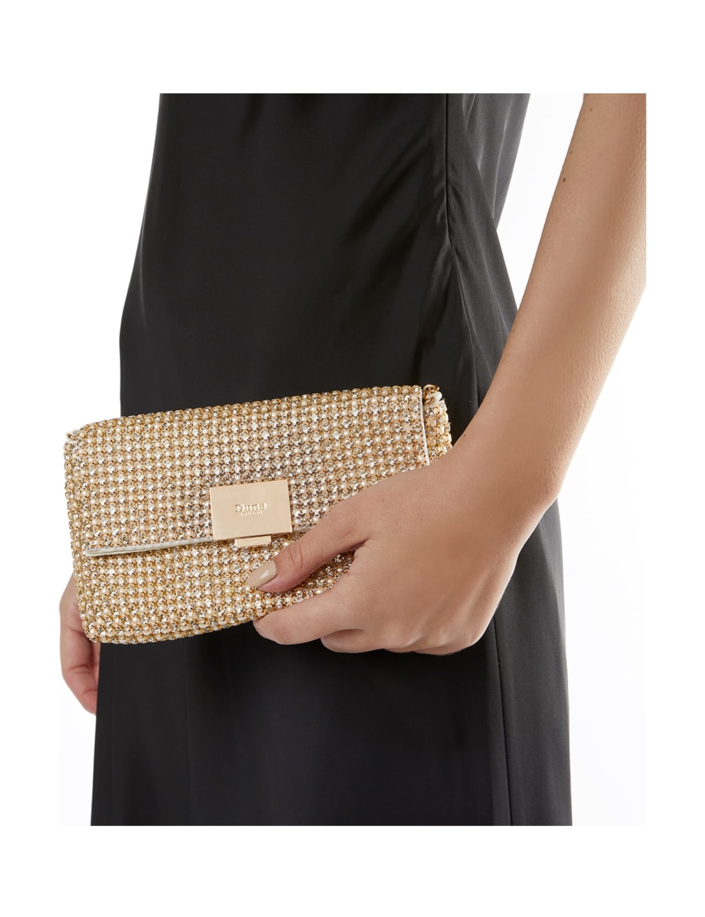 Metallic Clutch Bag