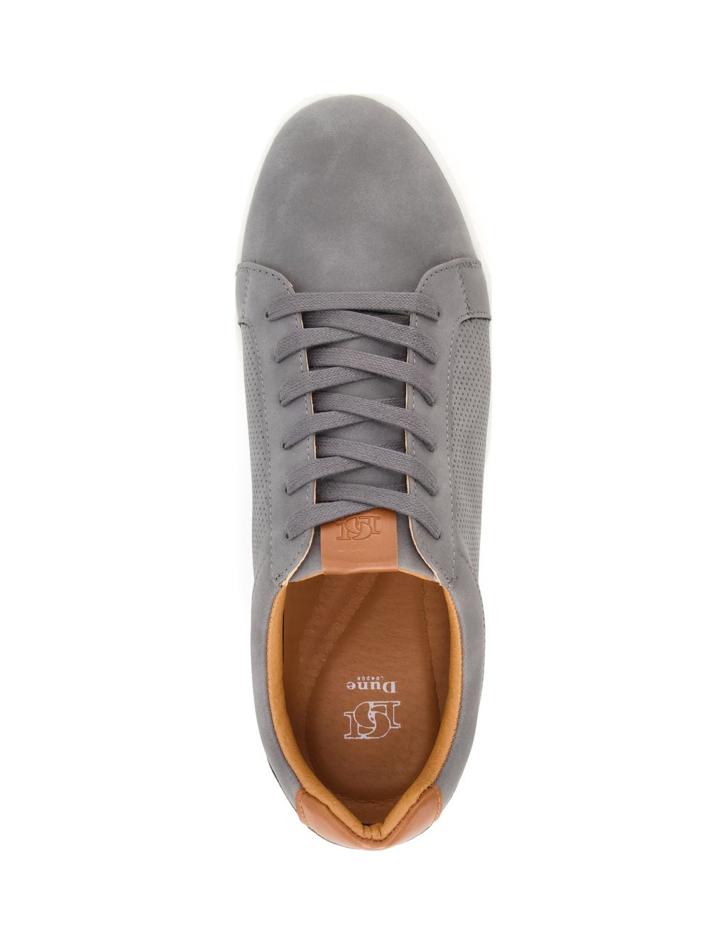 Suedette Lace Up Trainers image 3