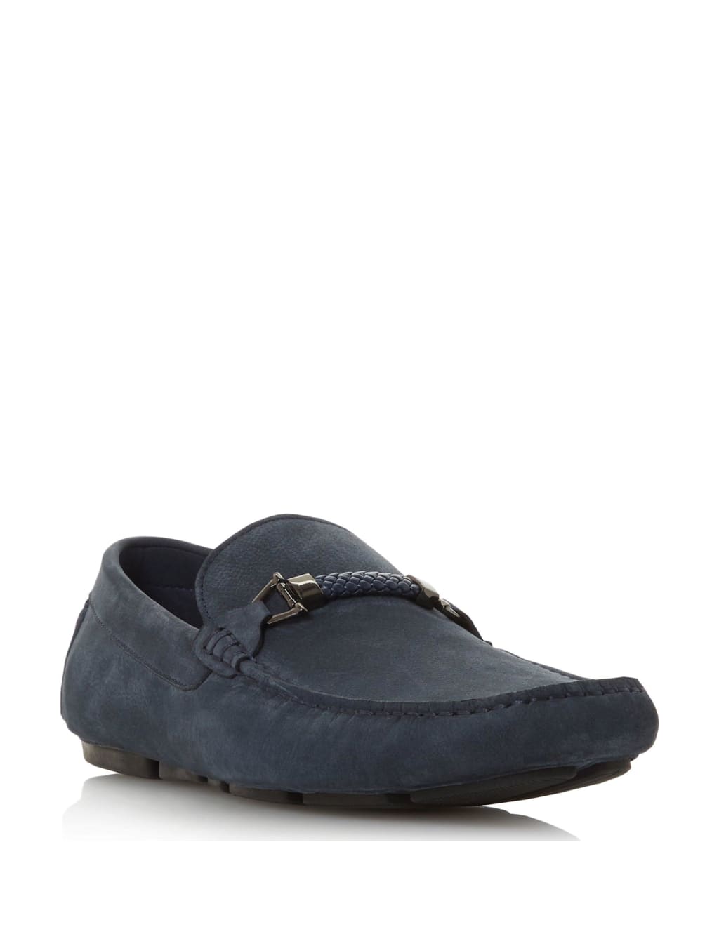 Leather Slip-On Loafers image 2