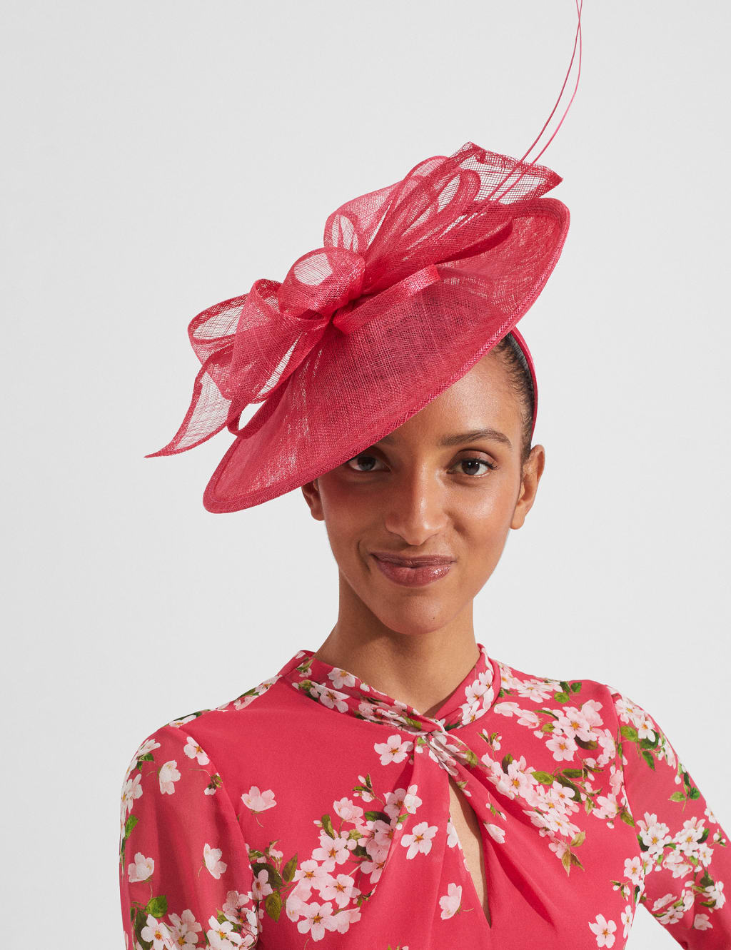Textured Bow Fascinator image 2