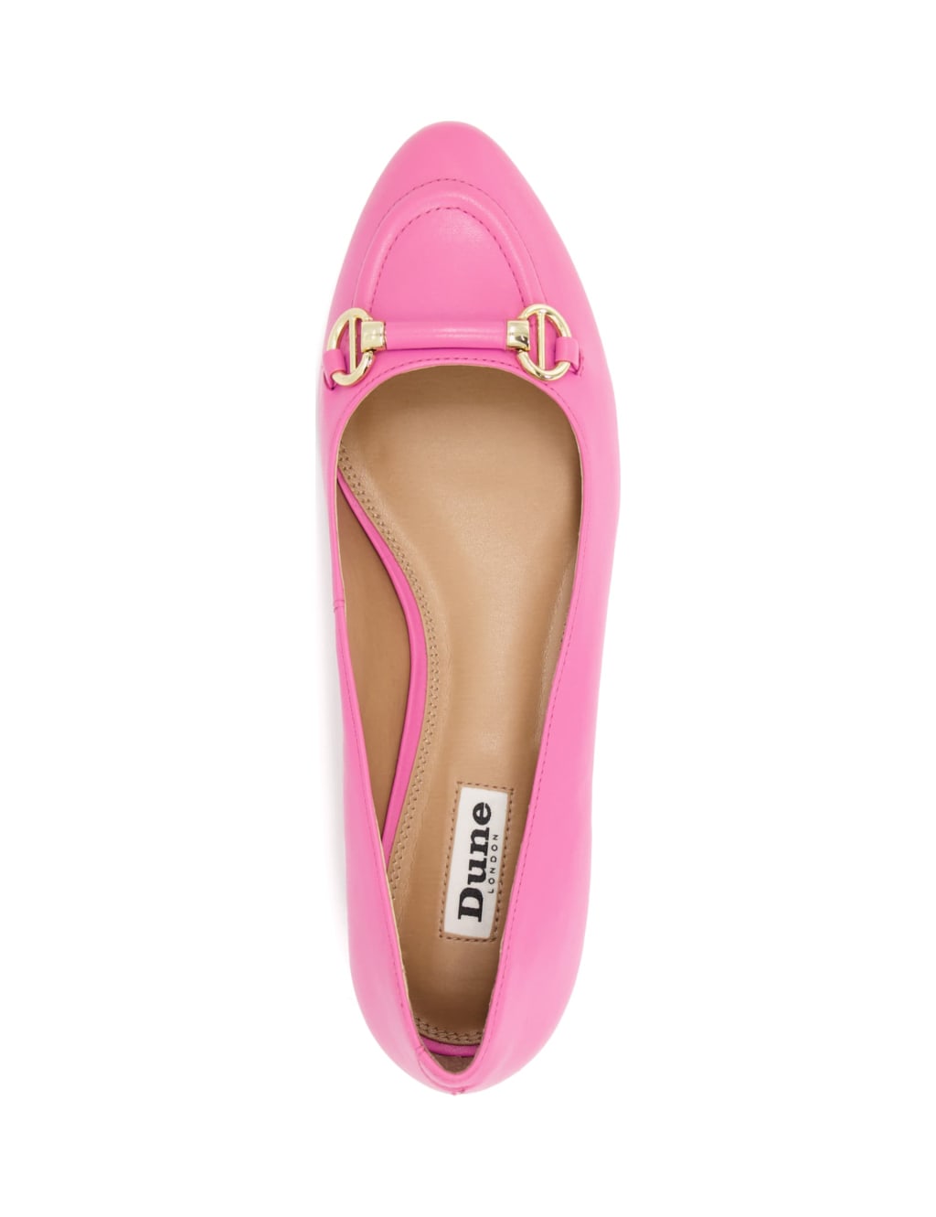Leather Flat Ballet Pumps image 3