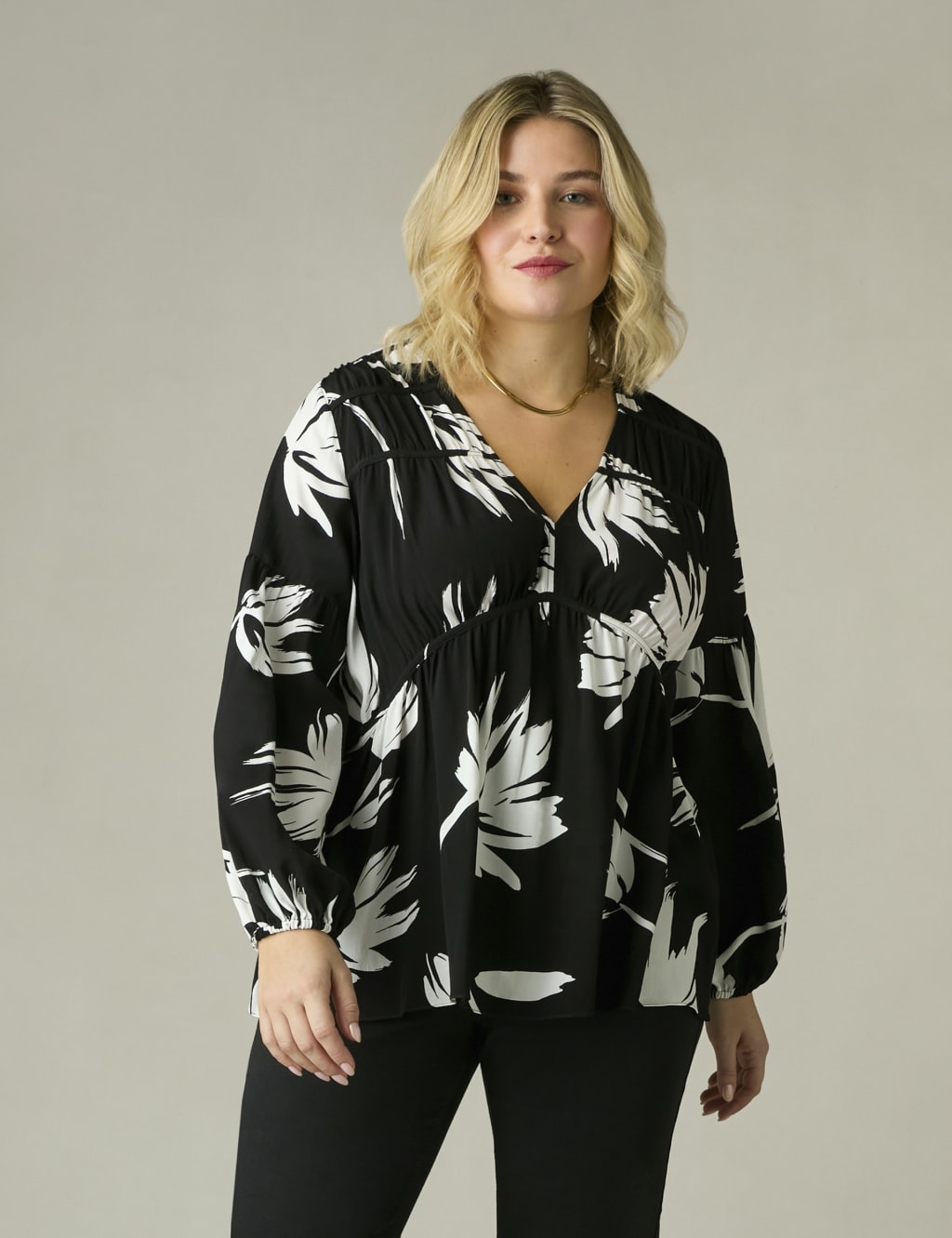 Margaux Blouse - Multi Floral main image 0
