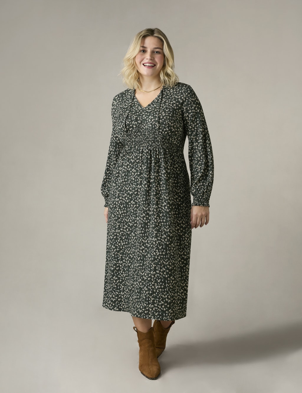 Marks and spencer plus size dresses sales