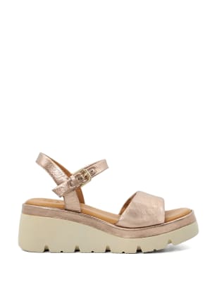 Marks and spencer gold hot sale sandals