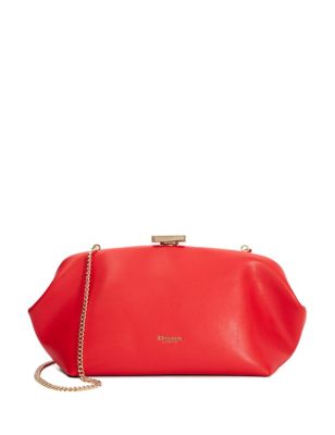 Dune London Womens Clutch Bag - Red, Red,White,Black
