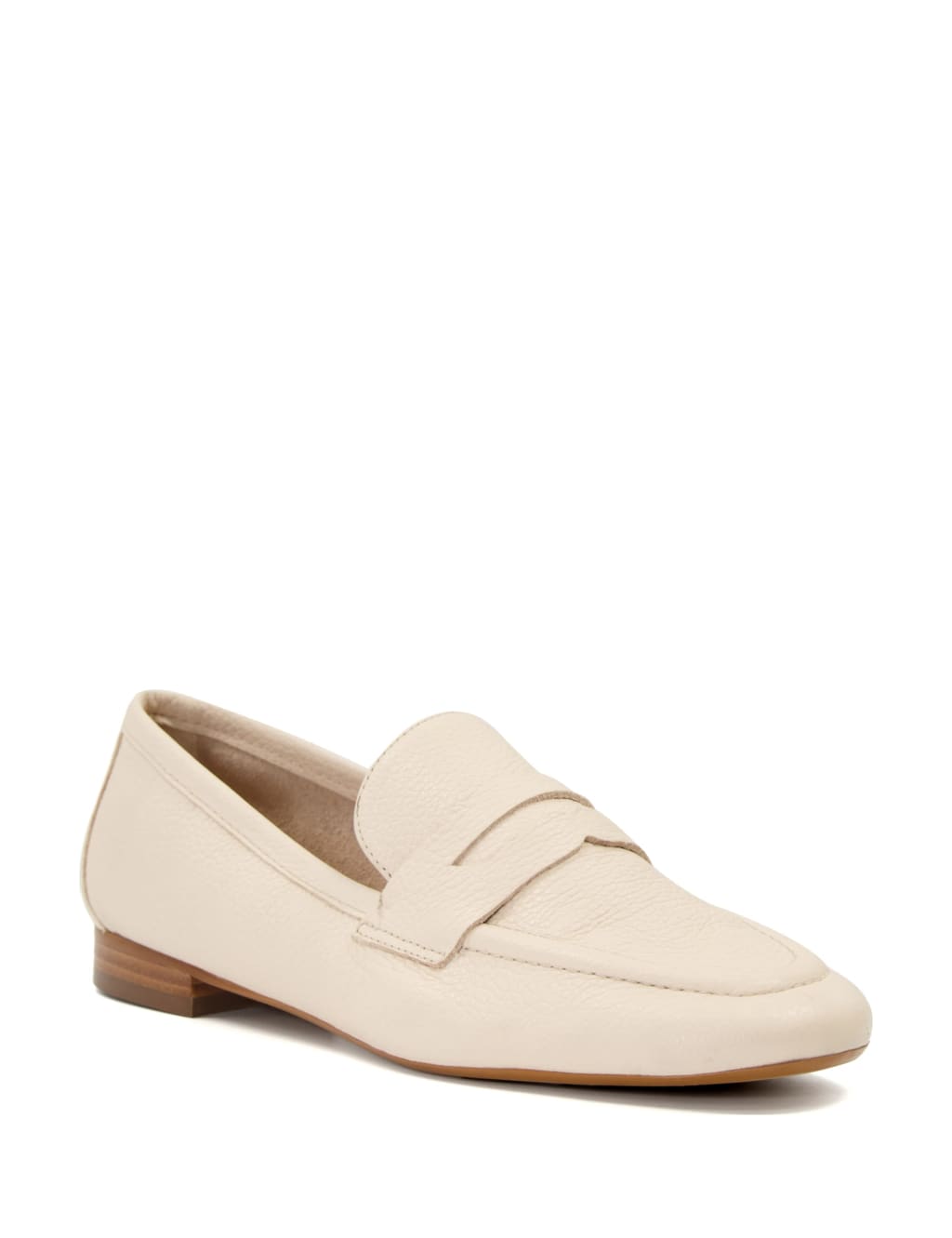 Leather Slip On Loafers image 2