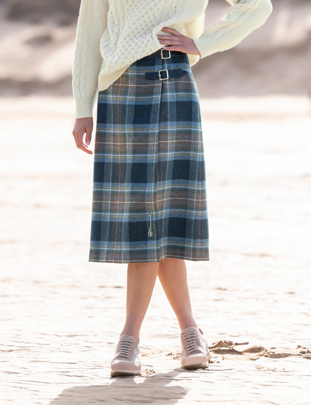 Long wool skirt uk hot sale