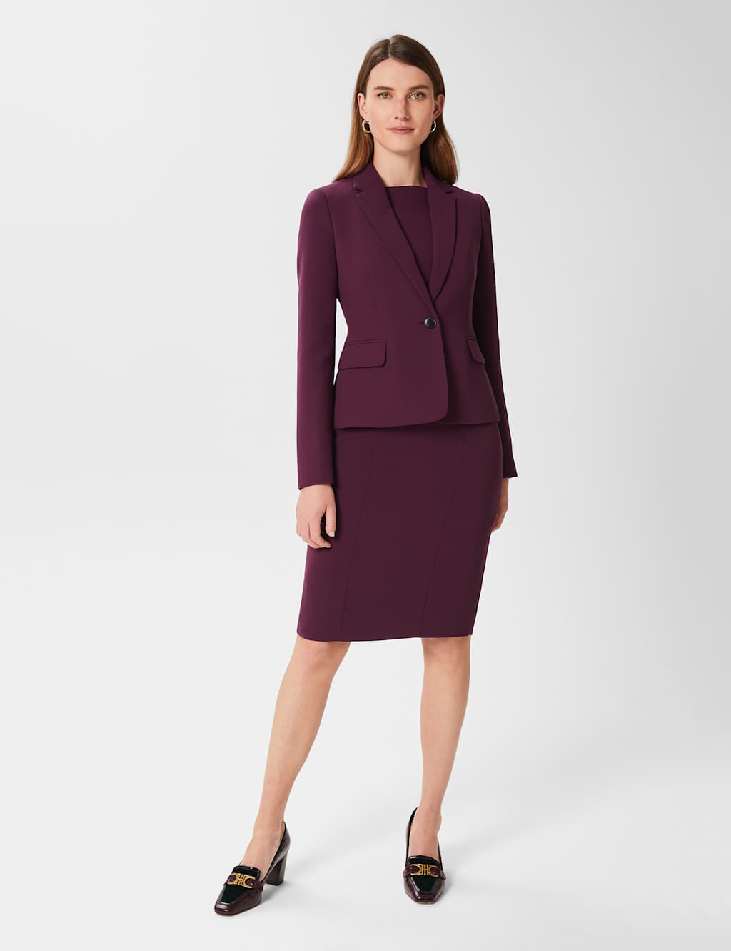 Square Neck Sleeveless Knee Length Shift Dress image 4