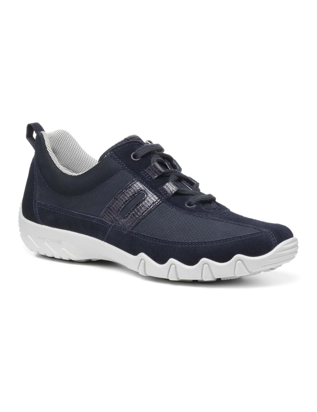 Leanne Extra Wide Fit Suede Trainers image 2