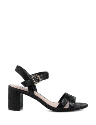 Marks and spencer online black sandals