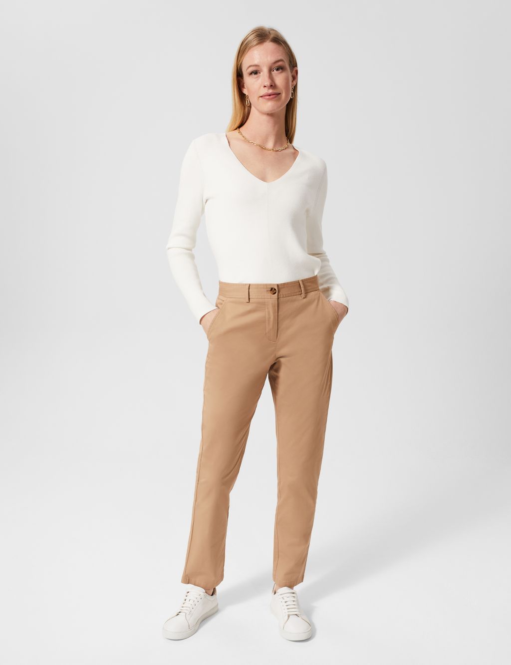 Cotton Rich Chinos image 1