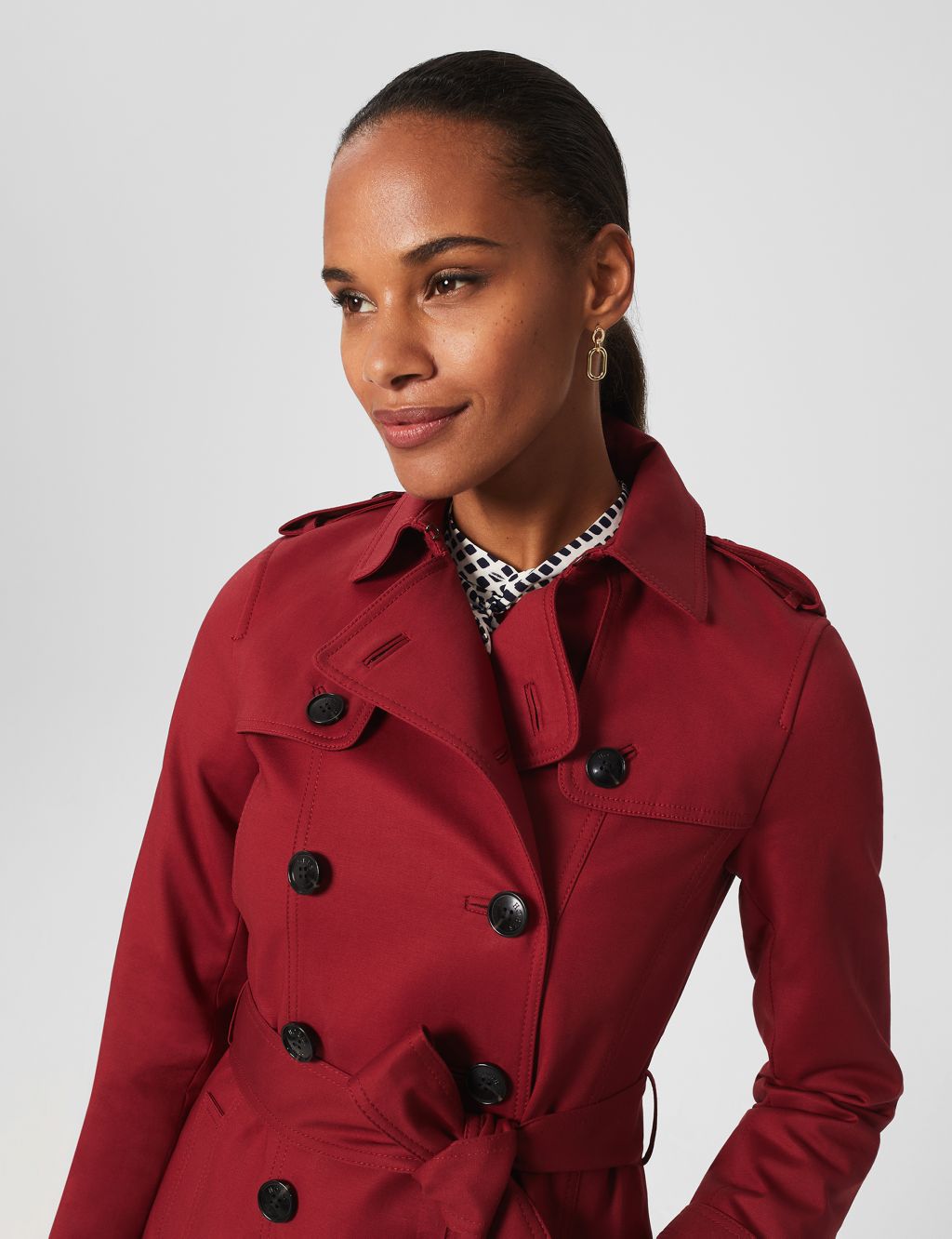 Women's Plus-size Trench M&S