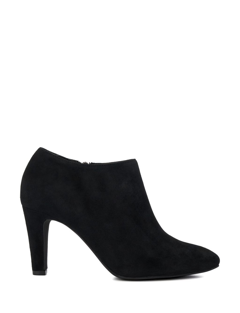 Suede Stiletto Heel Shoe Boots