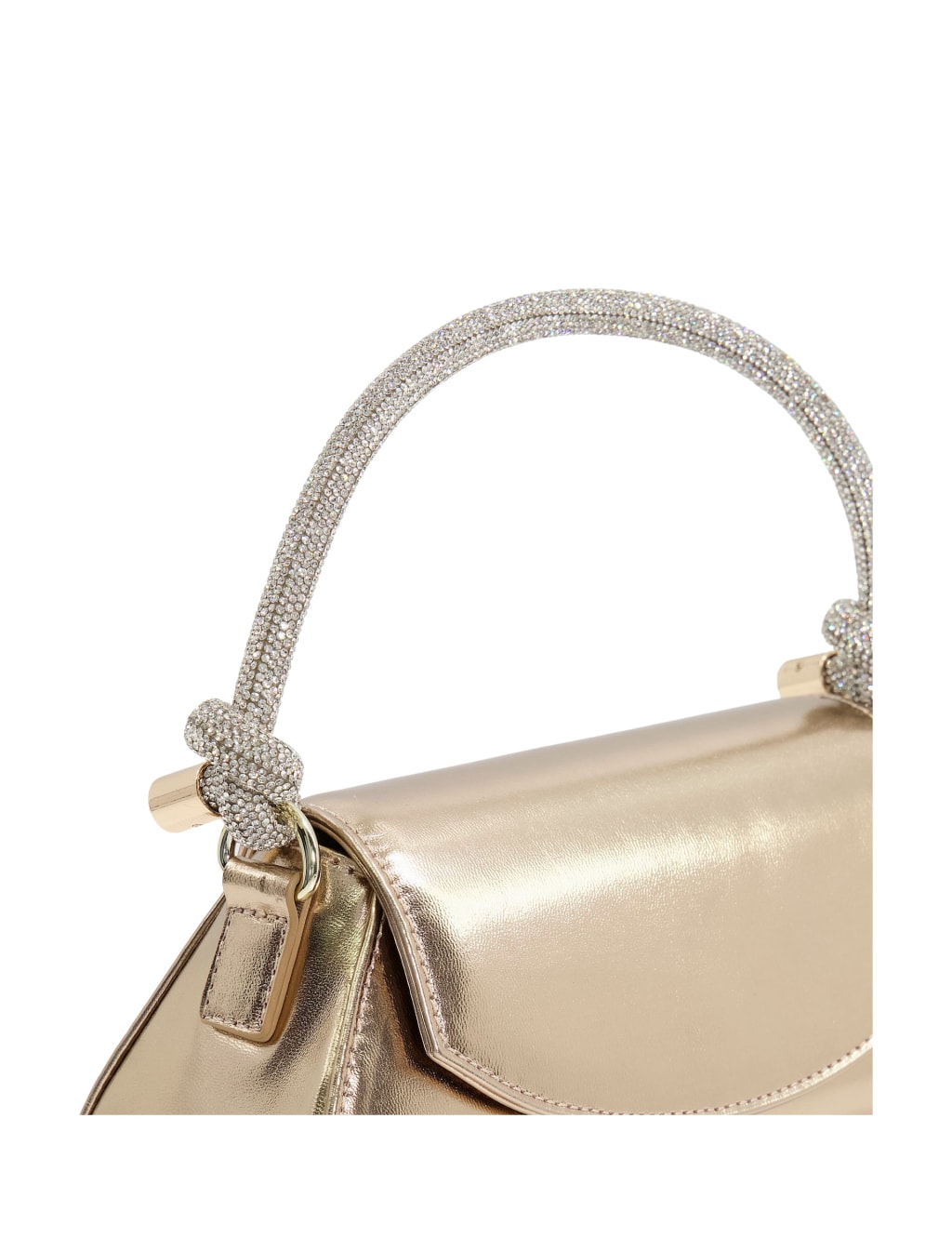 Metallic Top Handle Grab Bag image 2