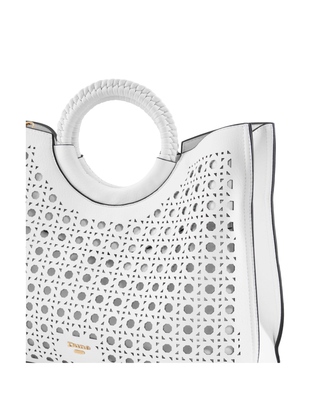 Braided Handle Tote Bag image 2