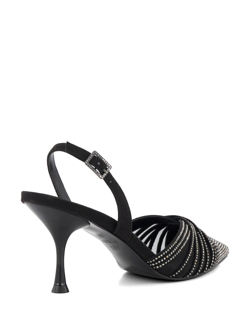 Sparkle Buckle Statement Slingback Shoes image 4