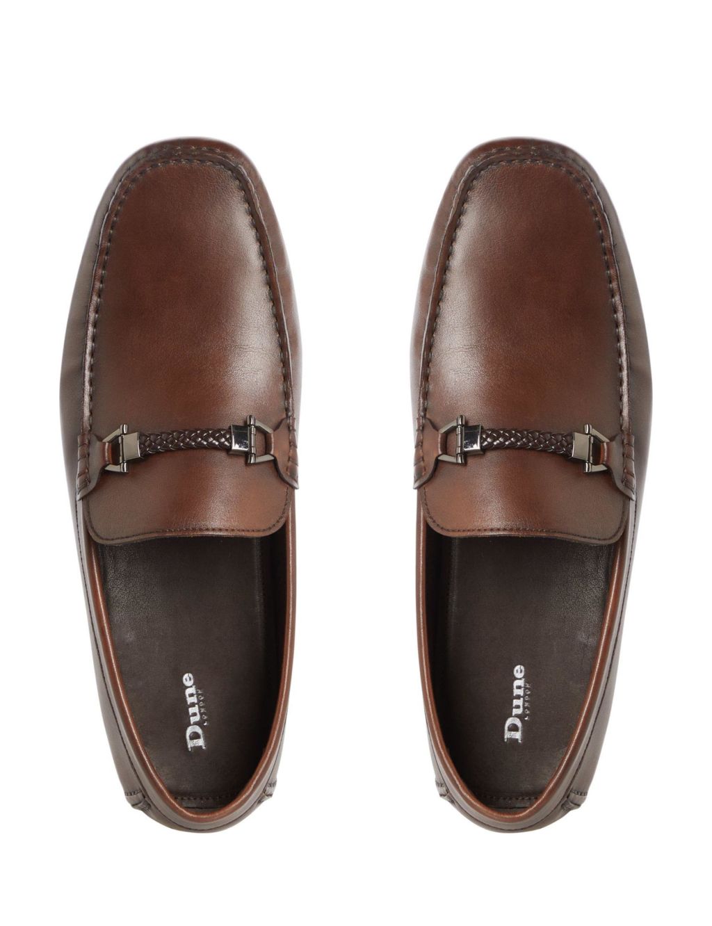 Leather Slip-On Loafers image 3