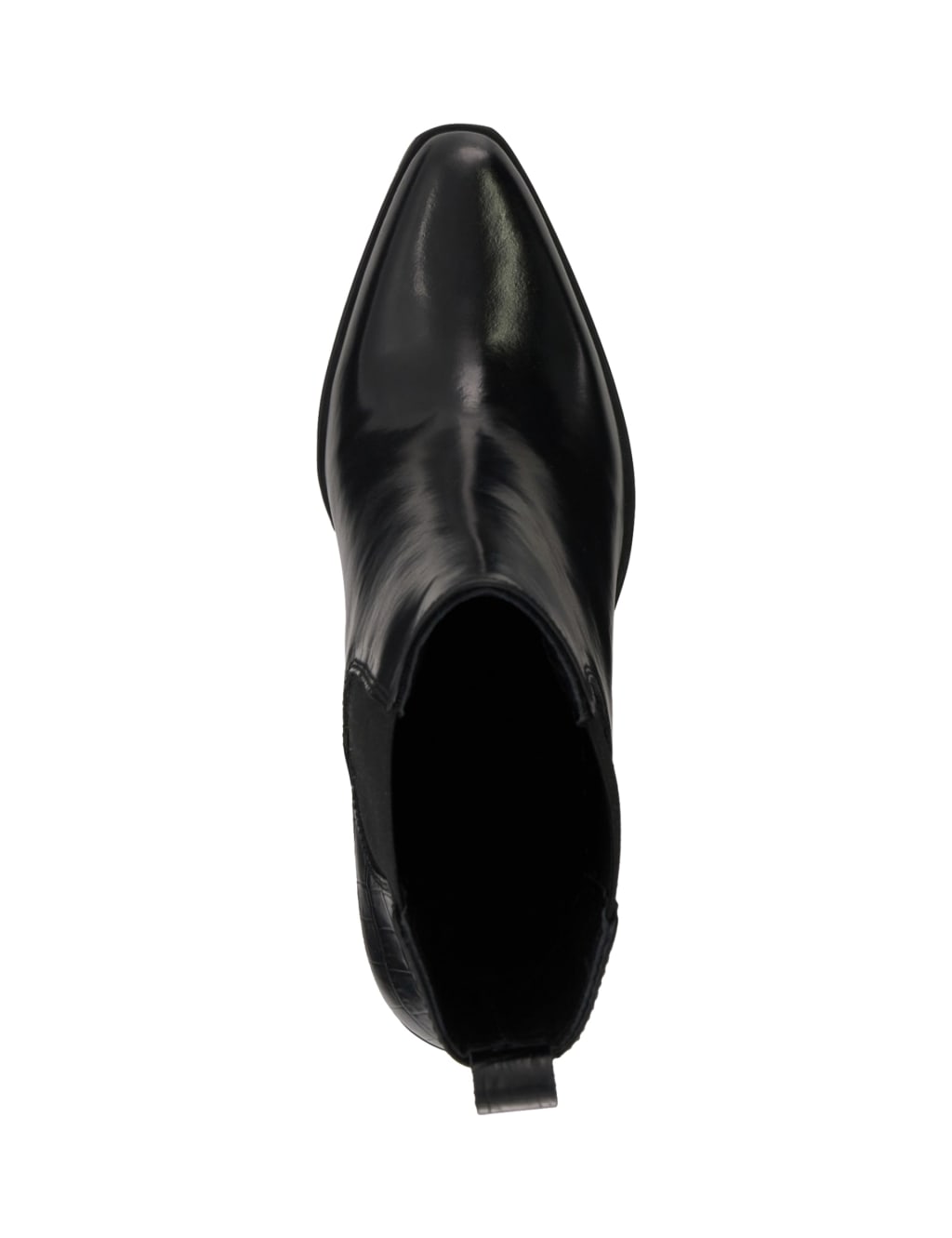 Leather Block Heel Ankle Boots image 4