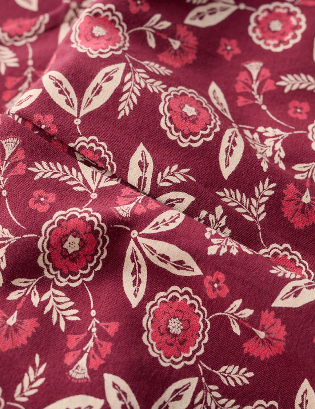 Jersey Floral V-Neck Waisted Dress image 5