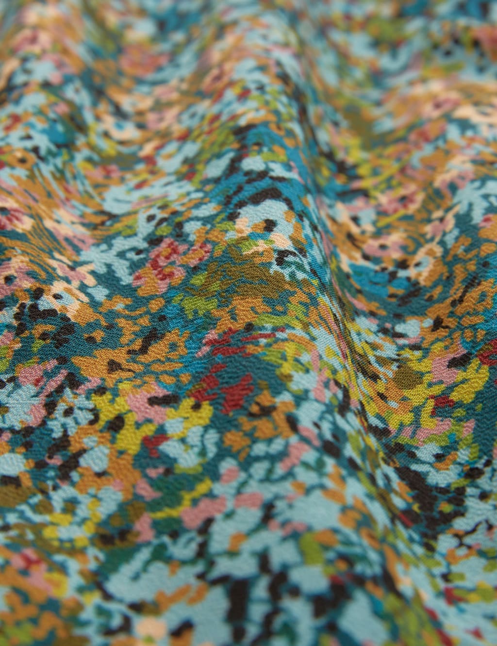 Printed Cowl Neck Top image 4