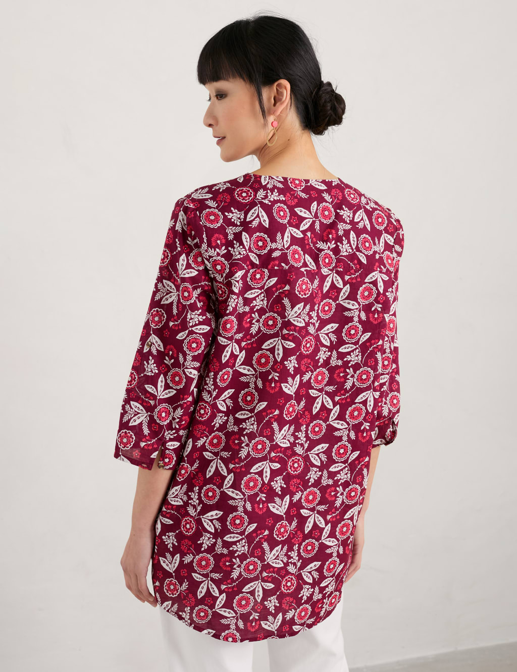 Organic Cotton Floral Tunic image 3